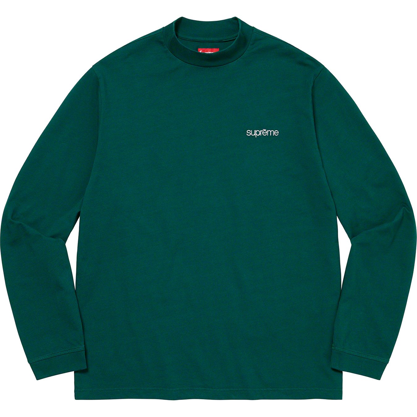 SUPREME MOCK NECK L/S TOP