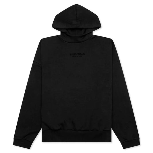 ESSENTIALS FEAR OF GOD HOODIE ( JET BLACK )