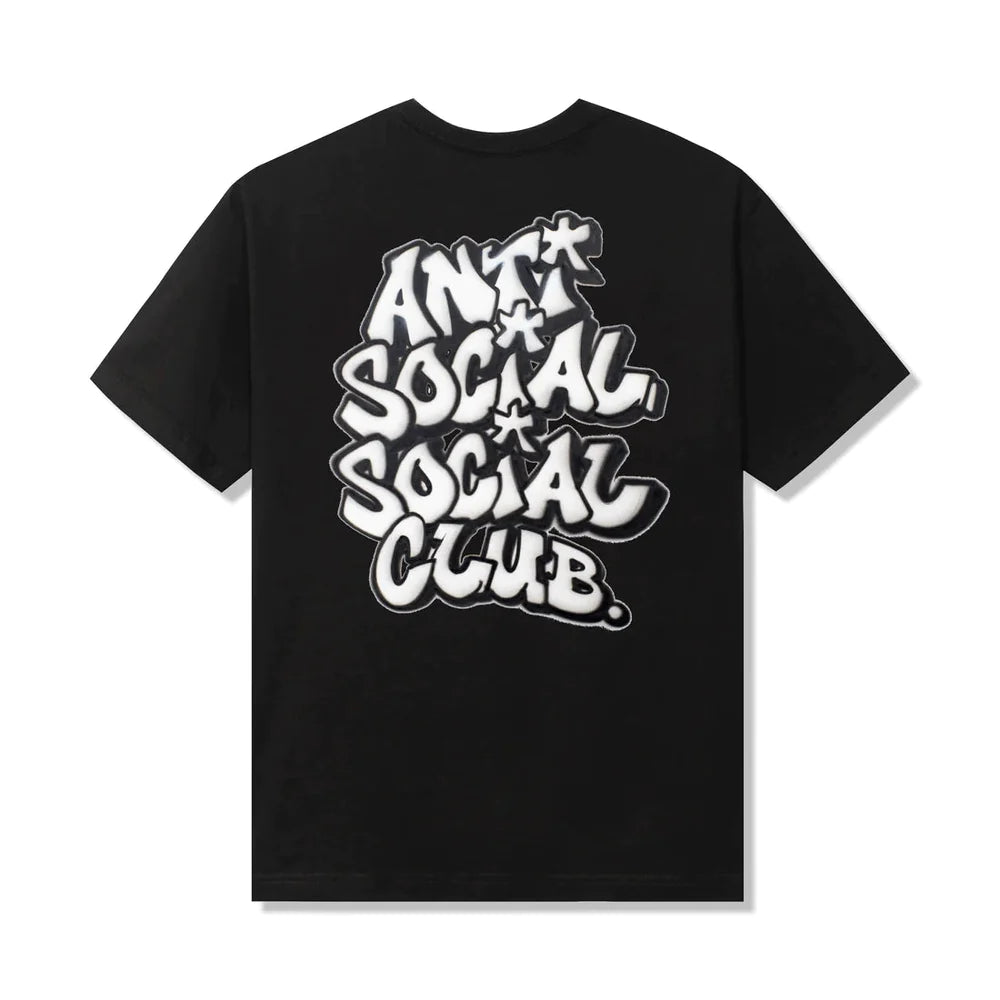 ANTI SOCIAL SOCIAL CLUB THE 405 BLACK TEE - POLO CUTTY FOR ASSC