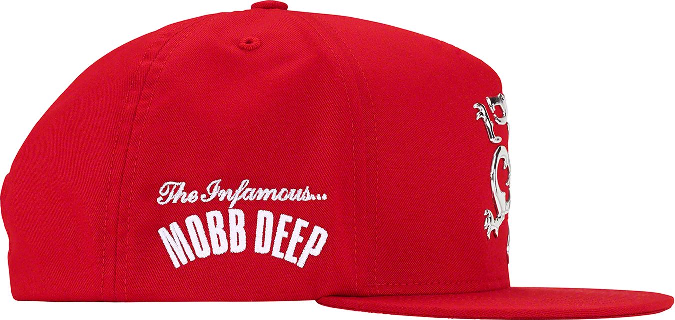 SUPREME RED MOBB DEEP DRAGON 5-PANEL