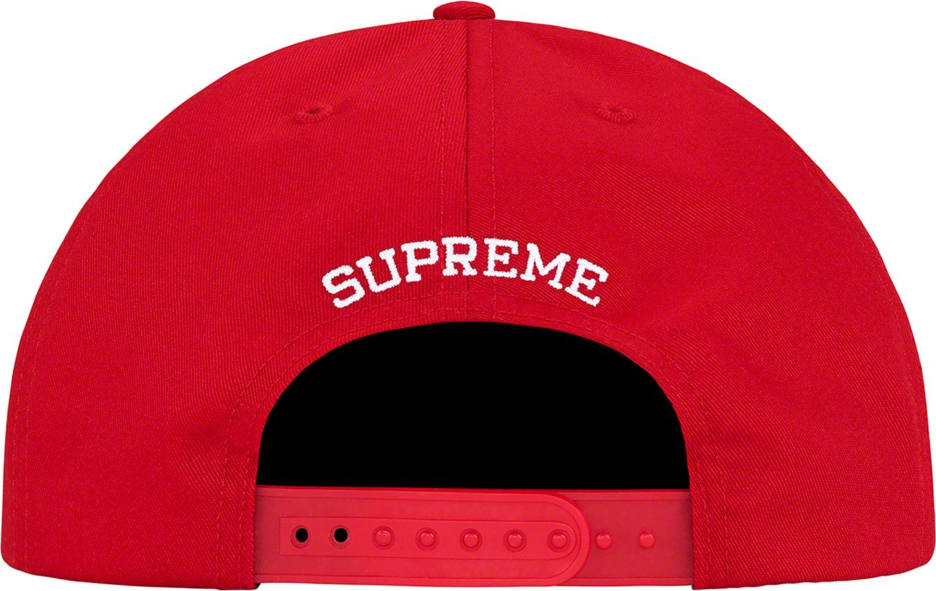 SUPREME RED MOBB DEEP DRAGON 5-PANEL